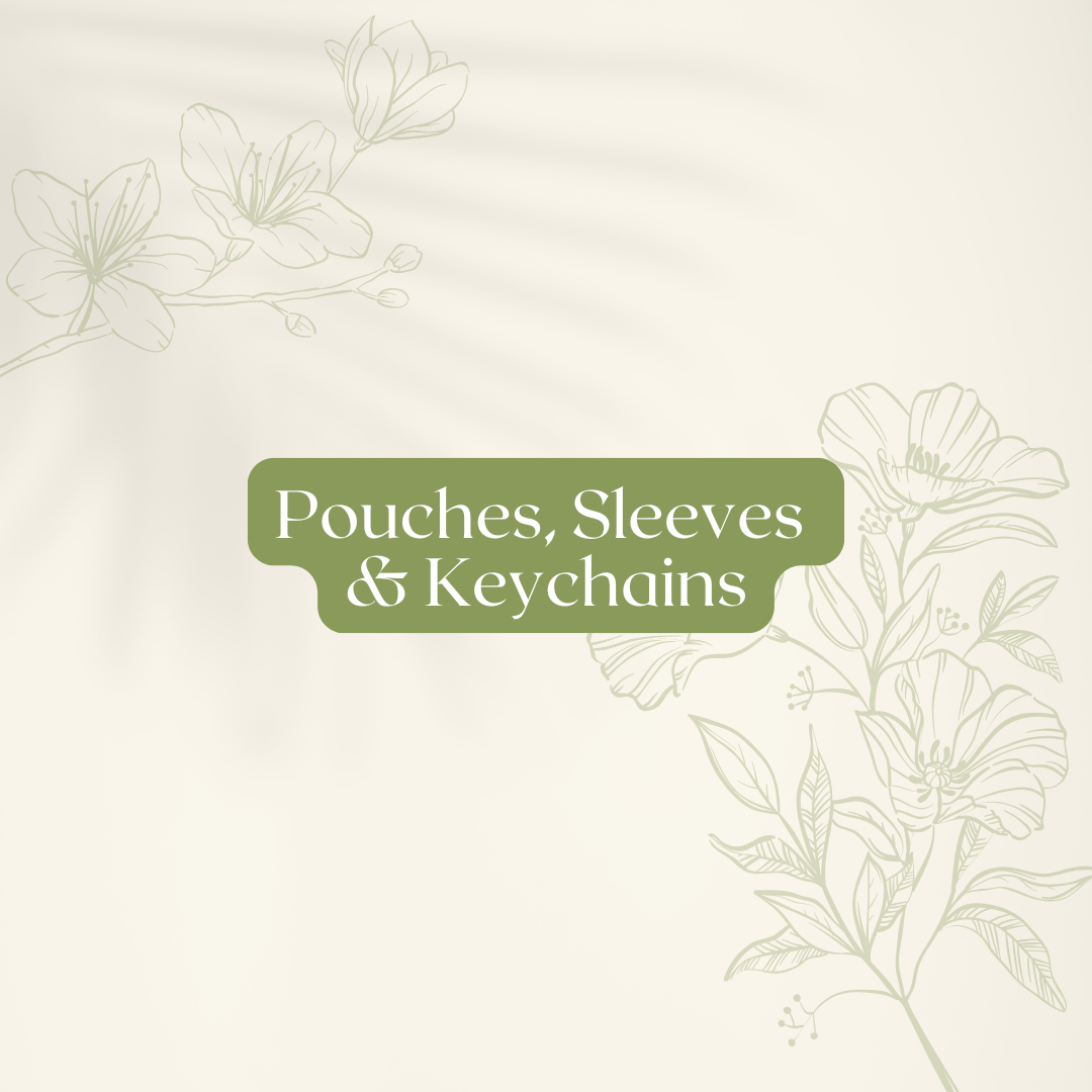 Pouches, Sleeves & Keychains